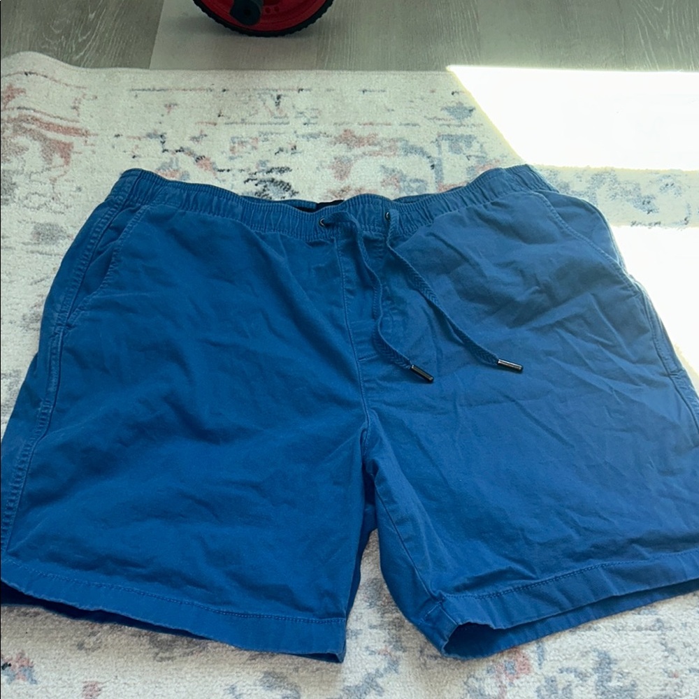 GAP Blue Athletic Shorts Lightweight Elastic Waist